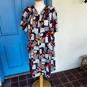 Herbraft Apple/Cheery Short Sleeve Nightgown